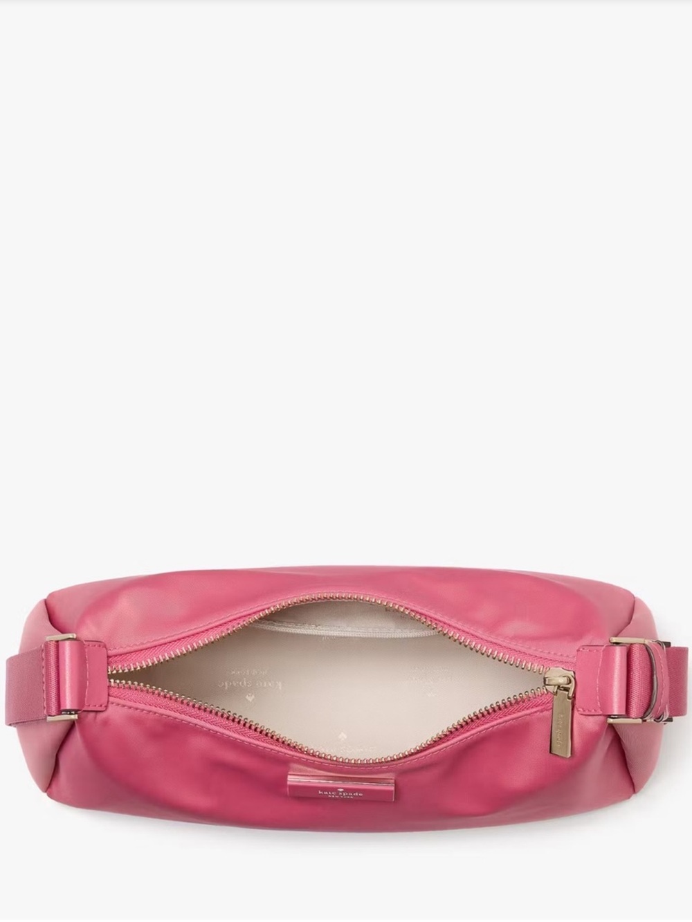Kate Spade Carter Nylon Small Shoulder Bag Rose - Picture 4 of 5